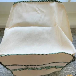 Copri Bimby ricamato verde