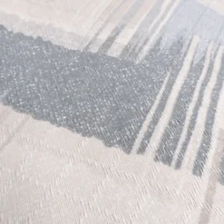 Copridivano Copriletto in piquet Zig Zag Moderno Beige Singolo