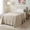 Copridivano Copriletto in piquet Sassolini Beige Singolo