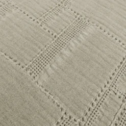 Copridivano Copriletto Jacquard Mirion Verde 210x260