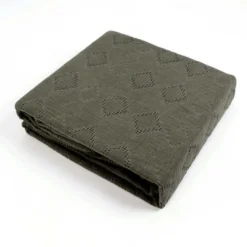 Copridivano Copriletto Jacquard Wenda Verde 260x260