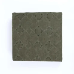 Copridivano Copriletto Jacquard Wenda Verde 260x260