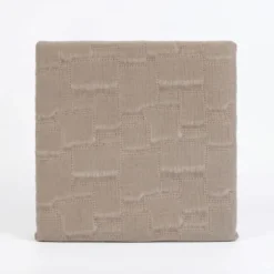 Copridivano Copriletto Jacquard Mirion Tortora 170x260
