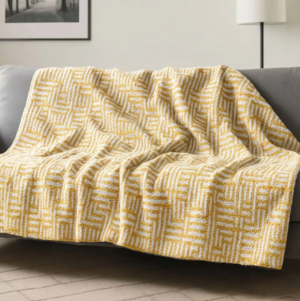 Copridivano Copriletto Sheick Giallo 250x250