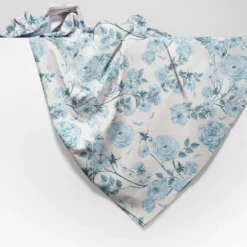 Copridivano Copritutto cotone leggero Alys Azzurro 260 x 295