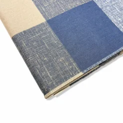 Copridivano Copritutto cotone leggero Quadrettone blu 260 x 280