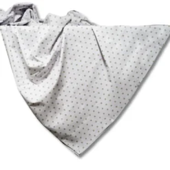 Copridivano Copritutto cotone leggero manhattan pois verde 260 x 280