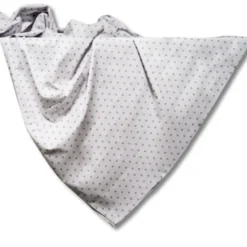 Copridivano Copritutto cotone leggero pois lino 260 x 280