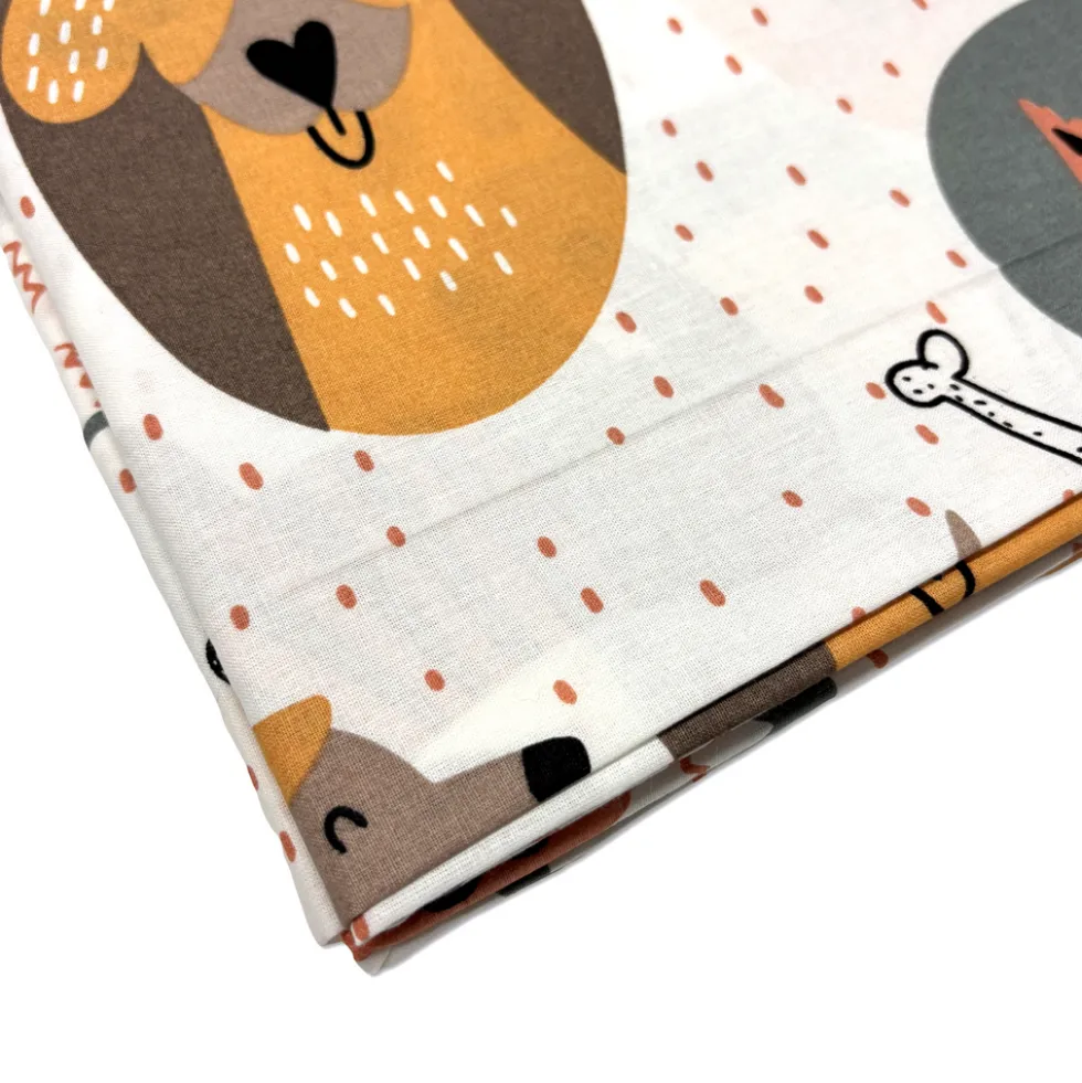 Copridivano copritutto cotone leggero Cani 170 x 290