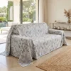 Copridivano Copritutto cotone leggero Dalisia Avio 170 x 295