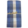 Copridivano copritutto Country quadretto azzurro 160 x 280