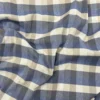 Copridivano copritutto Country quadretto azzurro 260 x 280