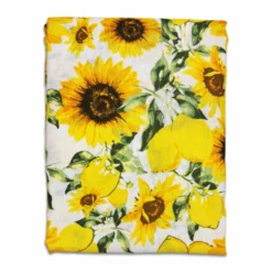 Copridivano copritutto Natura Limoni e girasoli 250 x 280