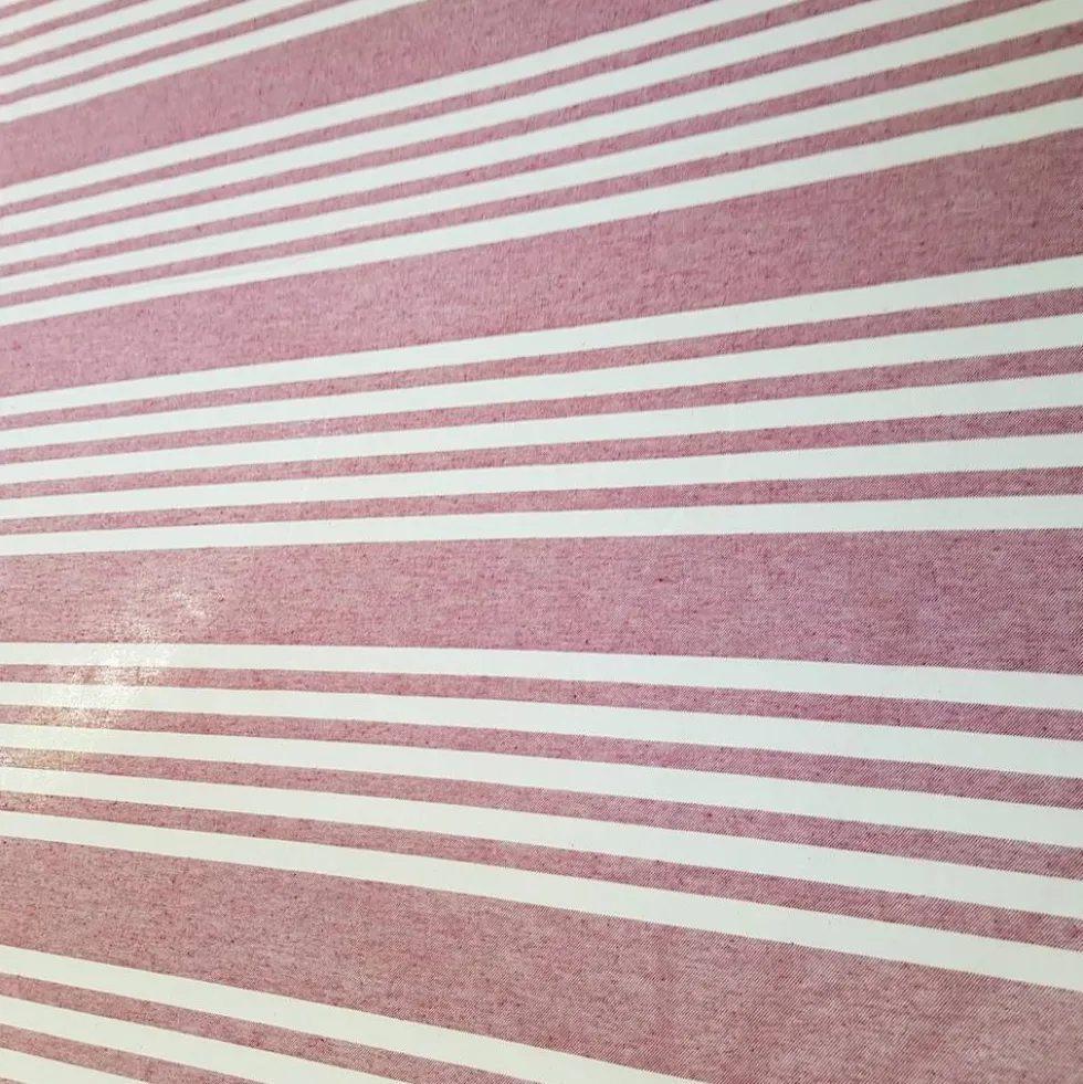 Copridivano Copritutto Quattro righe bordeaux 260 x 280