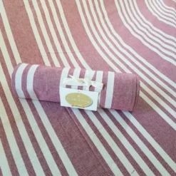 Copridivano Copritutto Quattro righe bordeaux 280 x 450