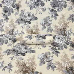 Copridivano copritutto Rose grigio260 x 280