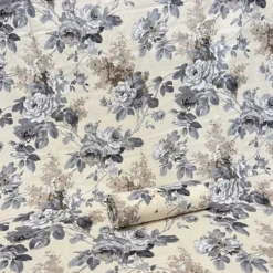 Copridivano copritutto Rose grigio 280 x 350