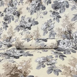 Copridivano copritutto Rose grigio 280 x 350