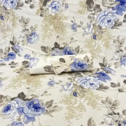 Copridivano copritutto Rose blu 280 x 350