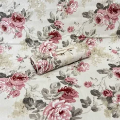 Copridivano copritutto Rose rosa 280 x 350