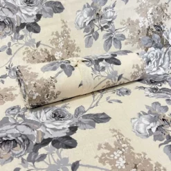 Copridivano copritutto Rose grigio 160 x 280