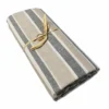 Copridivano copritutto Vela riga grigio 260 x 280