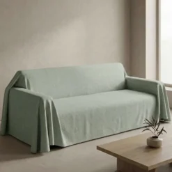 Copridivano Telo arredo Jacquard EASY Salvia 250 x 270