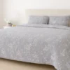 Copriletto Frescoletto Jacquard Kelly Grigio Matrimoniale