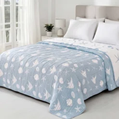 Copriletto Jacquard double face Charm Sky 170x260