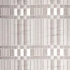 Copriletto mezzastagione jacquard Righe Geometriche Tortora matrimoniale