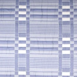 Copriletto mezzastagione jacquard Righe Geometriche Azzurro matrimoniale