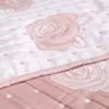 Copriletto mezzastagione jacquard Rosa Pois Rosa matrimoniale