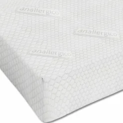 Coprimaterasso antiacaro Jacquard Argento piazza e mezzo
