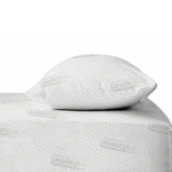 Coprimaterasso antiacaro Jacquard Argento piazza e mezzo