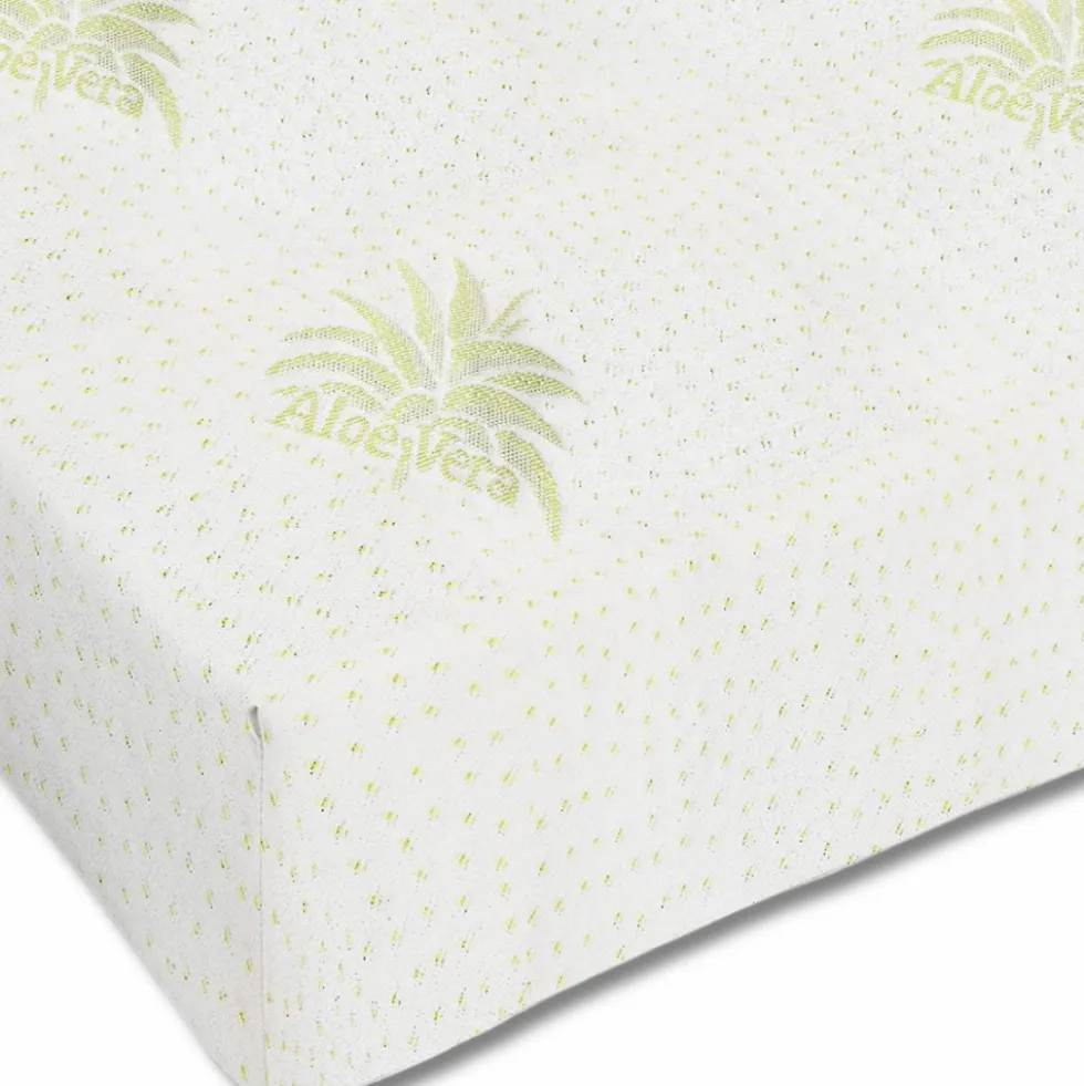 Coprimaterasso antiacaro Jacquard Aloe Singolo