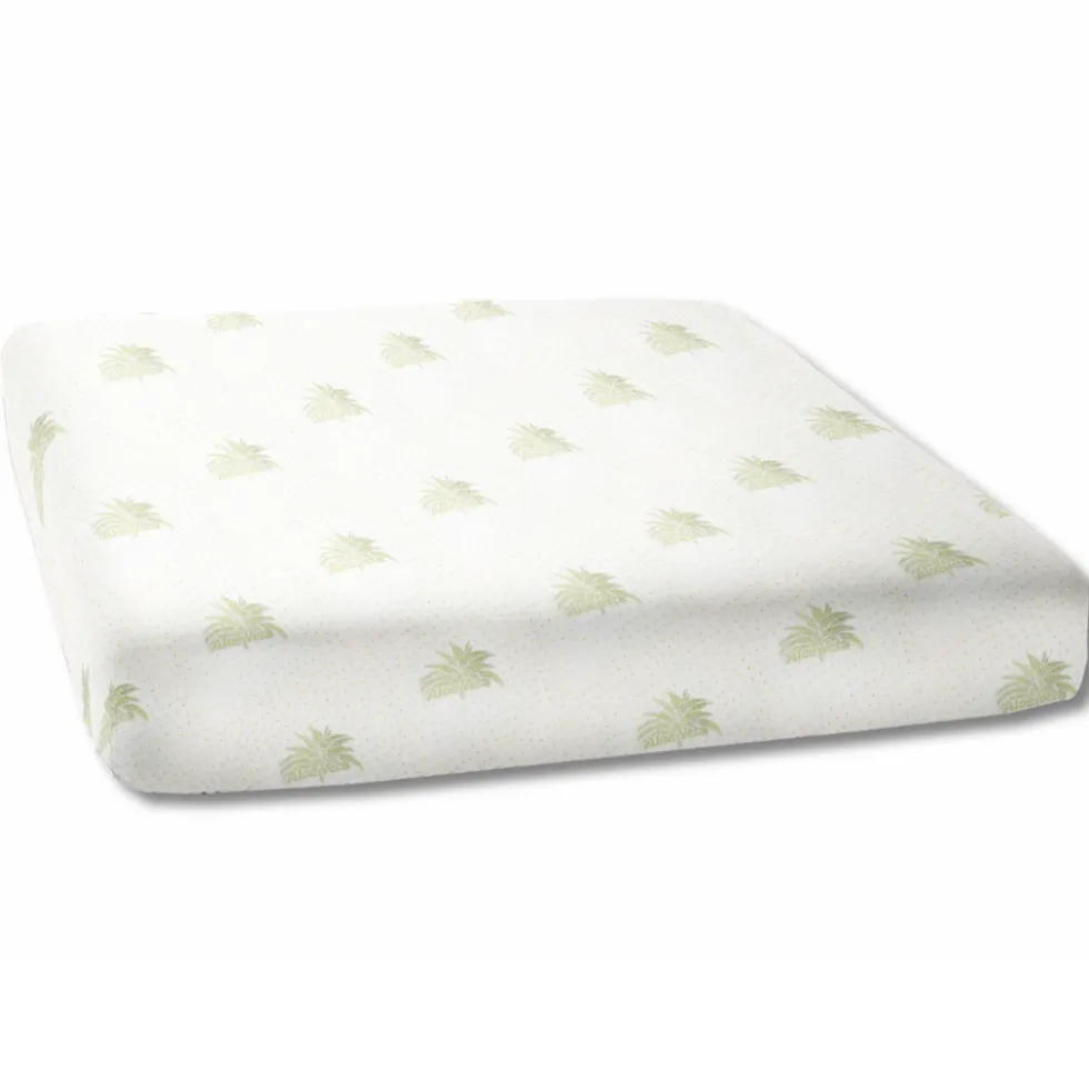 Coprimaterasso antiacaro Jacquard Aloe Singolo