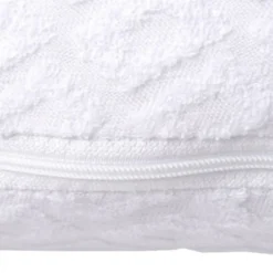Coprimaterasso Jacquard spugna comfort con zip singolo