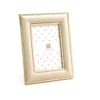 Cornice portafoto polistirene e velluto beige 16 x 21 cm