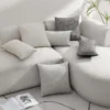 Cuscino Imbottito Jacquard Lumin Grigio 30 x 50