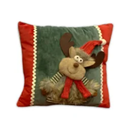 Cuscino Imbottito Penzolo Renna Pelosa 45 x 45