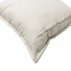 Cuscino imbottito 70 x 70 Millerighe tortora