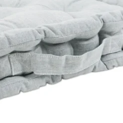 Cuscino Mattonella Scozia Grigio Melange 40 x 40 H 10