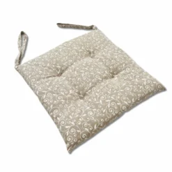 Cuscino per sedia Arabesco bianco