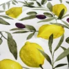 Cuscino per sedia Limoni e olive