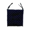 Cuscino per sedia Pois blu