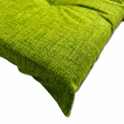 Cuscino per sedia tinta unita verde pisello