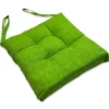 Cuscino per sedia verde acido