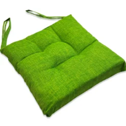 Cuscino per sedia verde acido