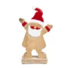 Decorazione Babbo in Legno Laccato