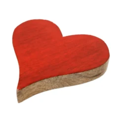 Decorazione Cuore in Legno Laccato